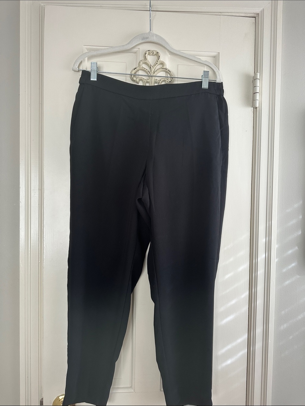 J. Crew Black Straight-Leg Women's Pants